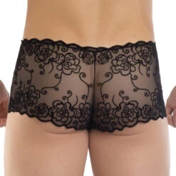 Boxer Eros Veneziani 7471 -Sous-vêtement Soldes boxer eros 7471 noir 3