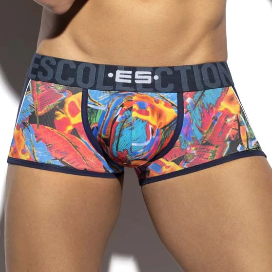 Mode Homme 2025 : Notre Sélection de Pièces Essentielles 4 Boxer ES Collection Floral Mesh UN418
