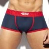 Boxer ES Collection Second Skin UN423 -Sous-vêtement Soldes boxer esco un423 bleu m