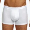 HOM Boxer Classic 1 HOM Boxer Classic -Sous-vêtement Soldes boxer hom 400203 blanc2 m
