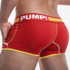 Boxer Pump! Flash Jogger 11047 -Sous-vêtement Soldes boxer pump 11047 rouge 3