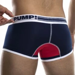 Boxer Pump! Touchdown Academy 11077 -Sous-vêtement Soldes boxer pump 11077 bleu 3