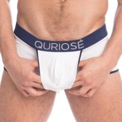 Boxer Quriose Let Me Out QU22TWO -Sous-vêtement Soldes boxer quriose qu22two blanc 4