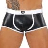 Boxer Fetish TOF PARIS SV0015NB -Sous-vêtement Soldes boxer tof sv0015nb blanc m