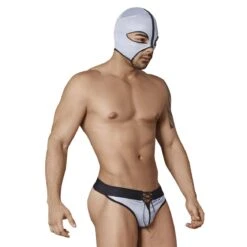 Costume Catcheur Candyman 99351 -Sous-vêtement Soldes costume candyman 99351 noir 4