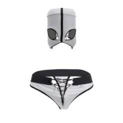 Costume Catcheur Candyman 99351 -Sous-vêtement Soldes costume candyman 99351 noir 9