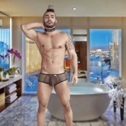 Costume Candyman 99358 -Sous-vêtement Soldes costume candyman 99358 noir a