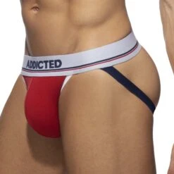 Pack De 3 Jock Strap Addicted AD1010P -Sous-vêtement Soldes jockstrap ad ad1010p cmod 4