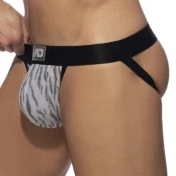 Jock Strap Addicted Tiger Print AD975 9 Jock Strap Addicted Tiger Print AD975 -Sous-vêtement Soldes jockstrap addicted ad975 gris 4
