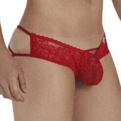 Jock Strap Bow Candyman 99535 -Sous-vêtement Soldes jockstrap candy 99535 rouge 4