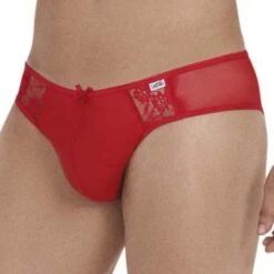 Jock Strap Lace Candyman 99538 -Sous-vêtement Soldes jockstrap candy 99536 rouge 4