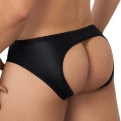 Jock Strap Candyman 99639 -Sous-vêtement Soldes jockstrap candy 99639 noir 3