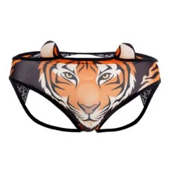 Jock Strap Candyman Tiger 99458 -Sous-vêtement Soldes jockstrap candyman 99458 noir 9