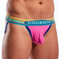 Jock Strap CockSox Miami Pink CX21N -Sous-vêtement Soldes jockstrap cocksox cx21n rose 4