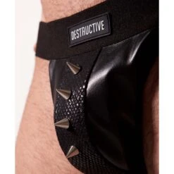 Jock Strap DESTRUCTIVE 1DJ04 -Sous-vêtement Soldes jockstrap destructive 1DJ04 noir 5
