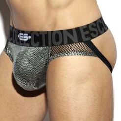 Jock Strap ES Collection Reptile UN436 10 Jock Strap ES Collection Reptile UN436 -Sous-vêtement Soldes jockstrap esco un436 noir 4