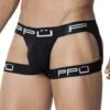 Jock Strap PPÜ 2109 2 Jock Strap PPÜ 2109 -Sous-vêtement Soldes jockstrap ppu 2109 noir m