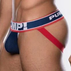 Jock Strap Pump! Big League 15028 -Sous-vêtement Soldes jockstrap pump 15028 bleu 4