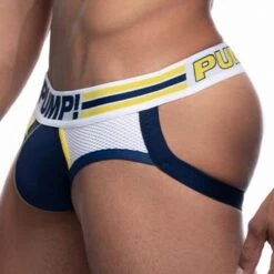 Jock Strap Pump! Recharge 15058 -Sous-vêtement Soldes jockstrap pump 15058 bleu 4