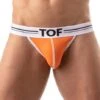 Jock Strap French TOF PARIS TOF159O -Sous-vêtement Soldes jockstrap tof TOF159O orange m