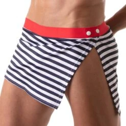 Jupe Iconic TOF PARIS TOF214BU 9 Jupe Iconic TOF PARIS TOF214BU -Sous-vêtement Soldes jupe tof tof214bu raye 4