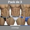Pack De Jock Strap Addicted AD422P -Sous-vêtement Soldes packjockslip addicted ad422p multicolor m