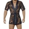 Kimono Candyman 99322 2 Kimono Candyman 99322 -Sous-vêtement Soldes peignoir candyman 99322 noir m