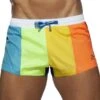 Short De Bain Addicted Rainbow ADS239 2 Short De Bain Addicted Rainbow ADS239 -Sous-vêtement Soldes shortbain addicted ADS239 blanc m