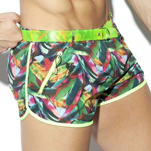 Short De Bain ES Collection Belt Flowery 2023 6 Short De Bain ES Collection Belt Flowery 2023 – Image 4