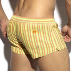 Short De Bain ES Collection Hippie 2202 -Sous-vêtement Soldes shortbain esco 2204 jaune 3