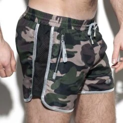 Short De Bain ES Collection Marvin Camo 1813 7 Short De Bain ES Collection Marvin Camo 1813 -Sous-vêtement Soldes shortbain escollection 1813 camouflage 4