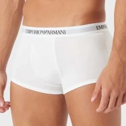 Pack 3 Shortys Emporio Armani 111610 C722 7 Pack 3 Shortys Emporio Armani 111610 C722 -Sous-vêtement Soldes shorty ea 111610c722 blanc 4