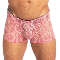 Shorty L Homme Invisible La Fleur Rose MY14LFR