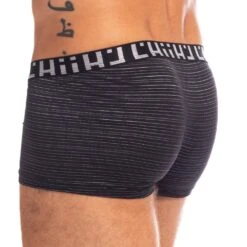 Shorty L Homme Invisible Fade Out Lines MY39FOL -Sous-vêtement Soldes shorty hi my39fol noir 4