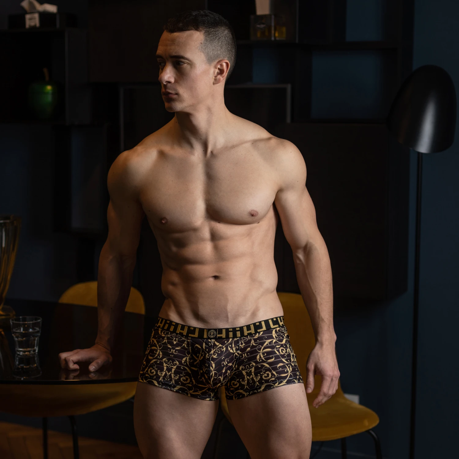 Shorty L Homme Invisible Oppulence DOro MY39ORO 4 Shorty L Homme Invisible Oppulence DOro MY39ORO – Image 2