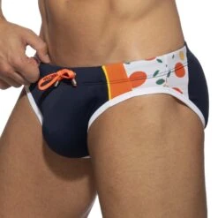 Slip De Bain Addicted Combi Fruit ADS288 9 Slip De Bain Addicted Combi Fruit ADS288 -Sous-vêtement Soldes slipbain ad ads288 bleu 4