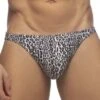 Slip De Bain Addicted Leopard Mini ADS270 -Sous-vêtement Soldes slipbain addicted ADS270 gris m