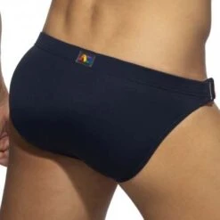 Slip De Bain Addicted Double Click Waves ADS271 -Sous-vêtement Soldes slipbain addicted ADS271 bleu 3