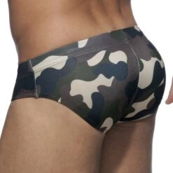 Slip De Bain Addicted New Camo ADS130 -Sous-vêtement Soldes slipbain addicted ads130 camo 3