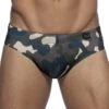 Slip De Bain Addicted New Camo ADS130 -Sous-vêtement Soldes slipbain addicted ads130 camo m