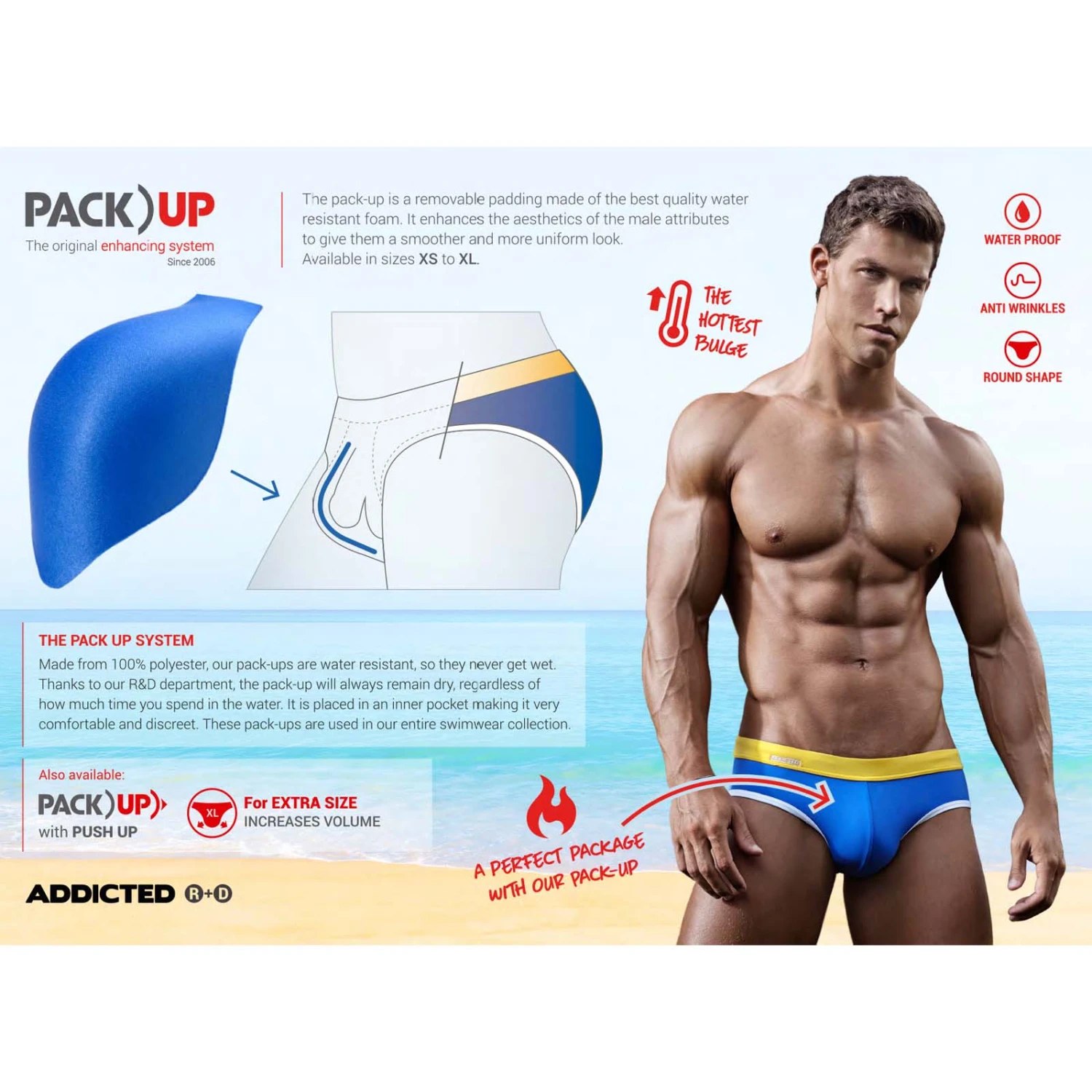 Slip De Bain Addicted Rainbow ADS220 7 Slip De Bain Addicted Rainbow ADS220 – Image 5