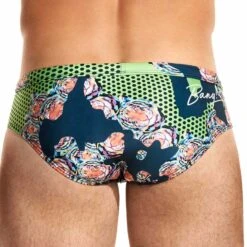 Slip De Bain BANG! Tigre 50216 -Sous-vêtement Soldes slipbain bang 50216 vert 3