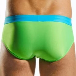 Slip De Bain CockSox Slice Green CX79WB -Sous-vêtement Soldes slipbain cocksox cx79wb vert 3