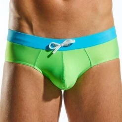 Slip De Bain CockSox Slice Green CX79WB