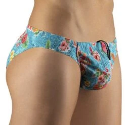 Slip De Bain FEEL ErgoWear Mundi EW1058 -Sous-vêtement Soldes slipbain ergo EW1058 turquoise 4