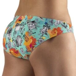 Slip De Bain FEEL ErgoWear Voyager EW1062 -Sous-vêtement Soldes slipbain ergo EW1062 turquoise 3