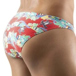 Slip De Bain Feel ErgoWear EW1226 -Sous-vêtement Soldes slipbain ergo EW1226 rouge 3