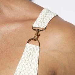 Maillot De Bain ES Collection Luxury 2228 -Sous-vêtement Soldes slipbain esco 2228 blanc 5