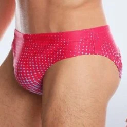 Slip De Bain Garçon Kinetic -Sous-vêtement Soldes slipbain garcon swkin rose 4