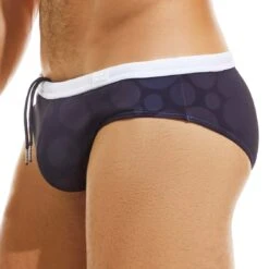 Slip De Bain Modus Vivendi Dot BS2213 -Sous-vêtement Soldes slipbain modus BS2213 noir 4